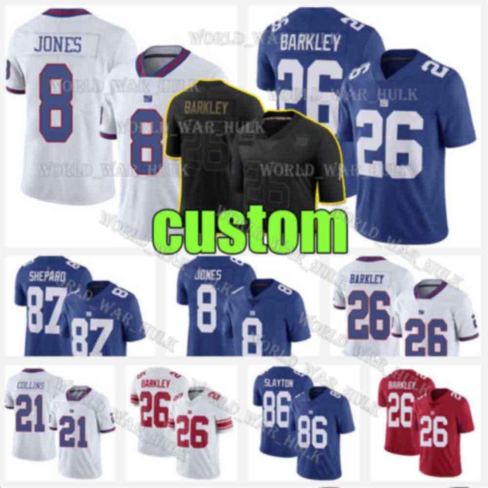 custom giants football jerseys