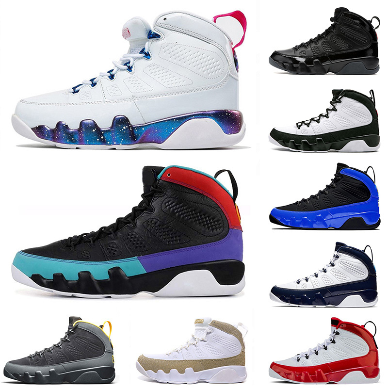 

New Arrivals Jumpman 9 Space Jam Hot Selling Change The World University Gold 9s Mens Basketball Shoes Gym Red Trainers Sneakers, # white pink multi color 40-47