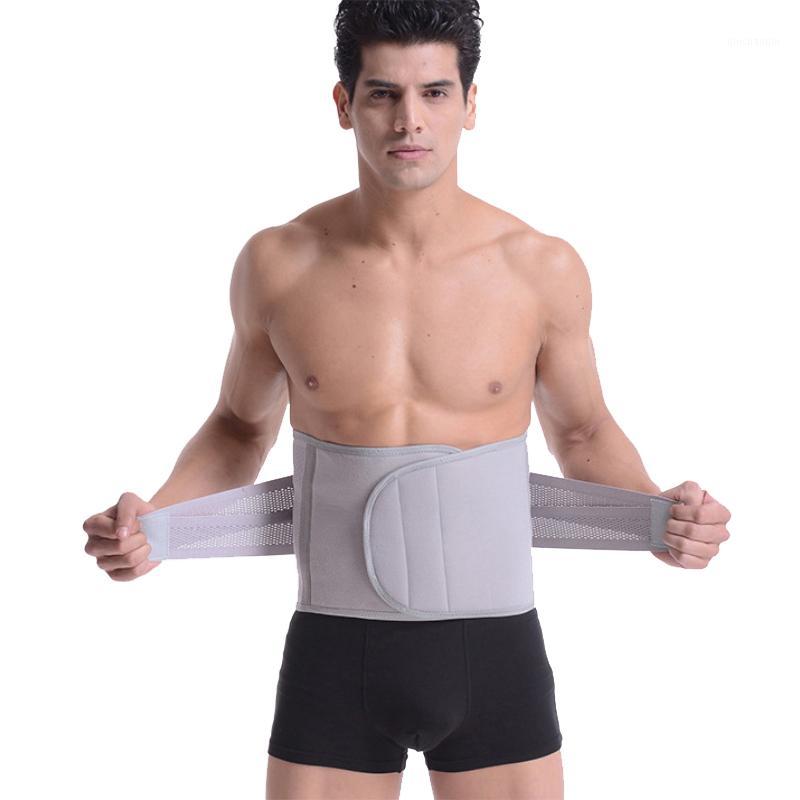 

Men Corset Back Belt Belly Bands Waist Support Corset Orthopedic Lumbar Waist Belt Corsets Back Brace M-XXL1, Grey