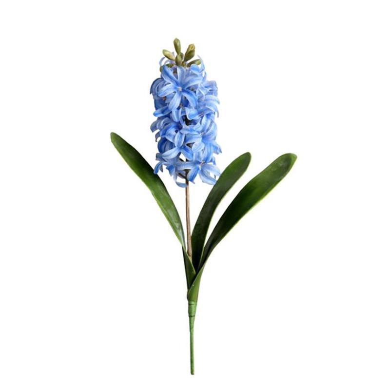 

Romantic And Warm Decorations Simulation Flower Hyacinthus Orientalis Material: PE Plastic Real Touch Artificial Plants, As pic