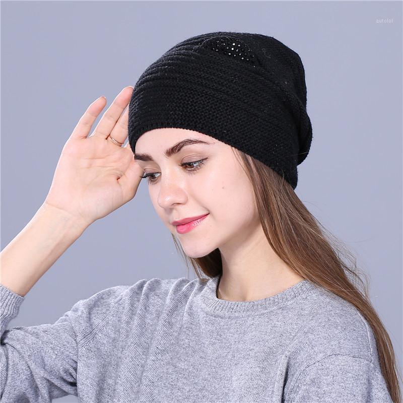 

Wool Knitted Hat for Women Cute Kitty Hat for Girl Warm Gravity Falls Cap Fashion Thick Hats Girls Skullies Gorras Cat Ear1, White