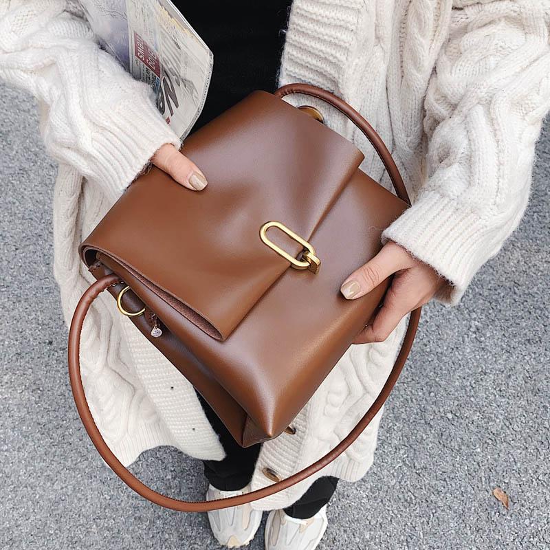 

Vintage Square Crossbody Bags 2021 High-quality PU Leather Women's Designer Handbags Winter Fashion Lady Shoulder Messenger Bags, Black