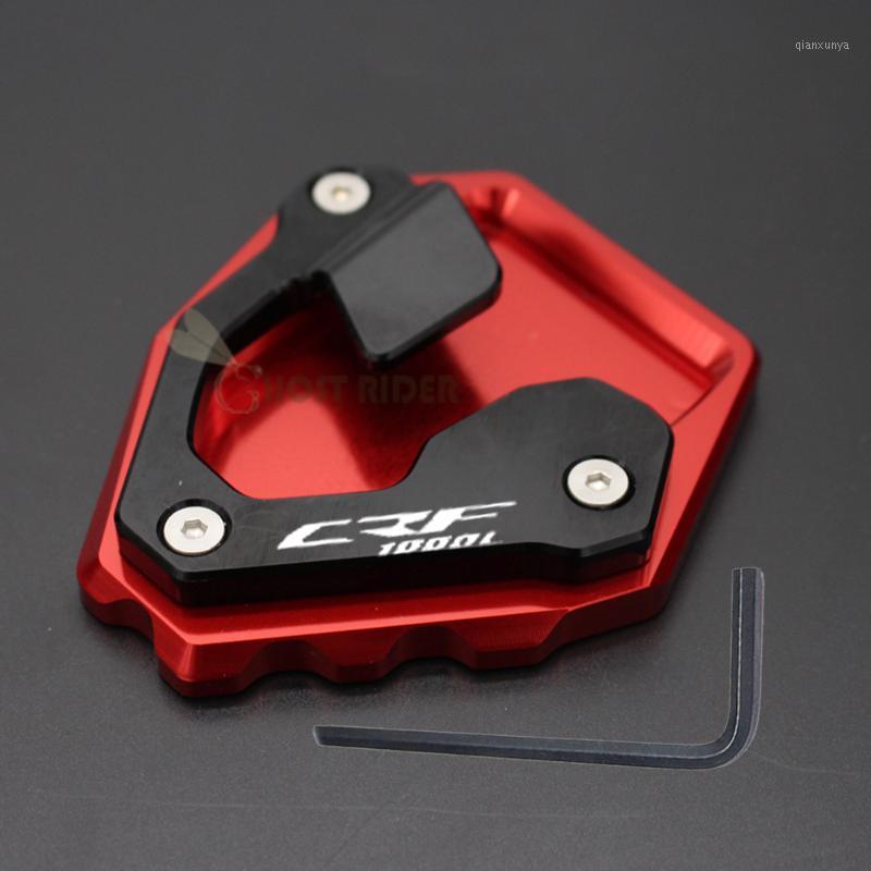 

For CRF1000L CRF 1000L Africa Twin CNC Billet Aluminum Kickstand Foot Plate Side Stand Extension Pad Enlarge Extension1