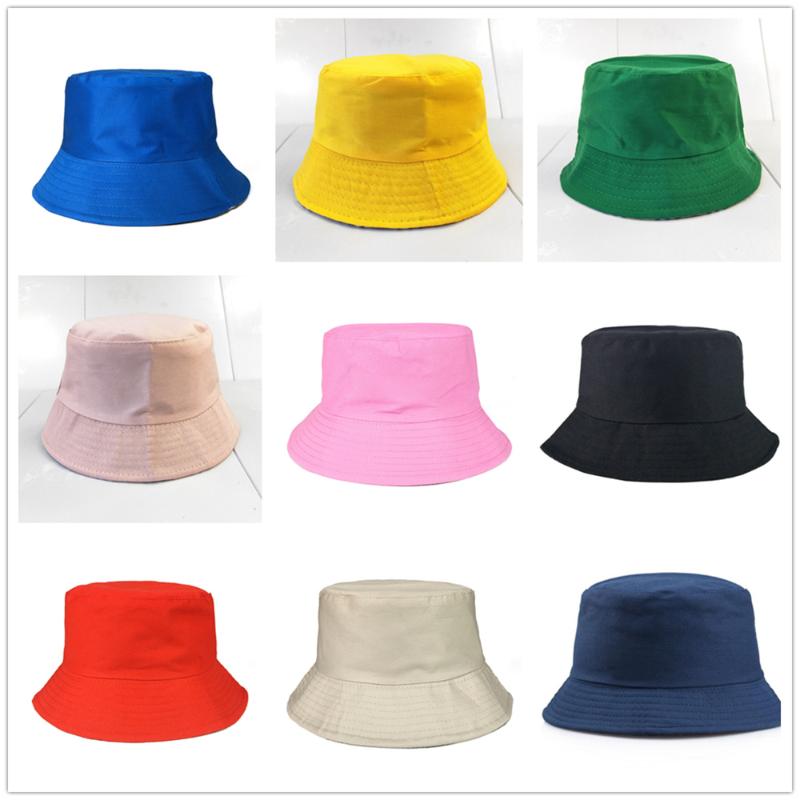 

Solid Cheap Women Bucket Hat For Men Hiking Cap Modern Unisex Bucket Hat Whole Sale DROP SHIPPING Fisherman Hats, Black