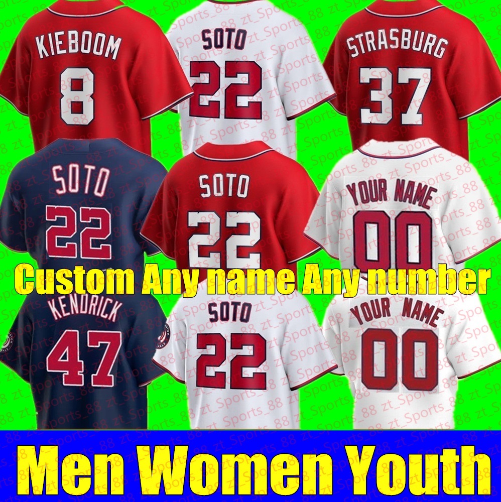 

New Men Women Youth kids Custom Baseball jerseys HOWIE KENDRICK MAX SCHERZER WASHINGTON VICTOR ROBLES RYAN NATIONALS ZIMMERMAN STEPHEN STRASBURG TURNER jersey