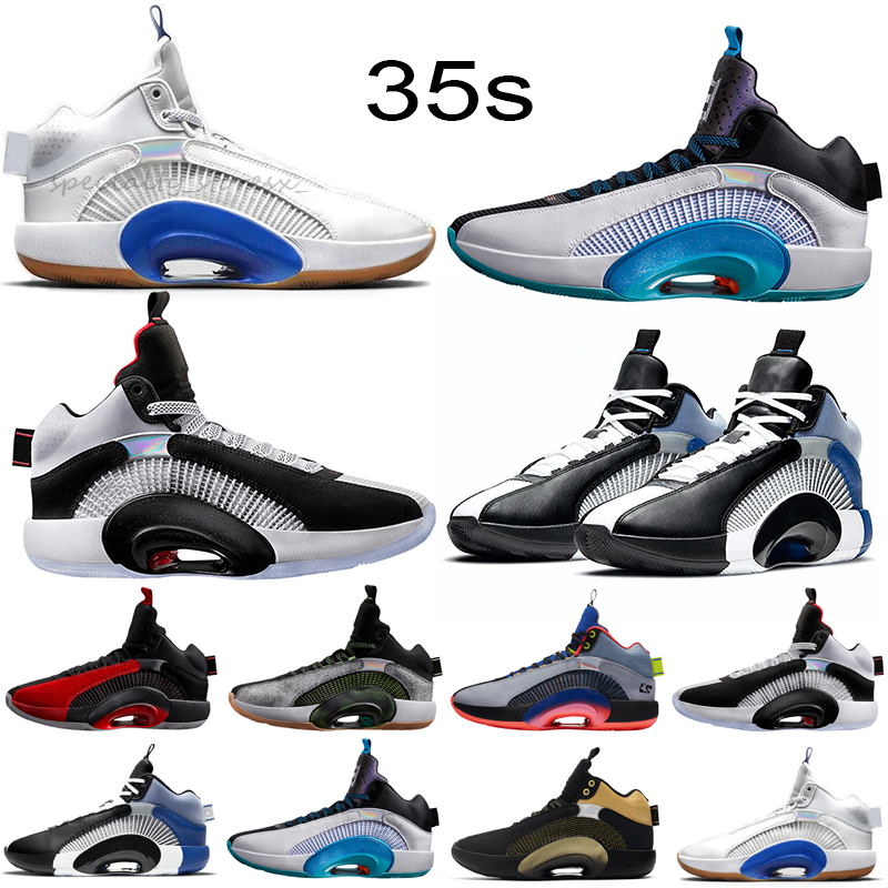 

New Mens Shoes Michael 35s Sisterhood Jumpman Basketball shoes 35 XXXV Center Of Gravity Bayou Boys DNA Morpho Warrior Sports Sneakers, Sisterhood 40-46