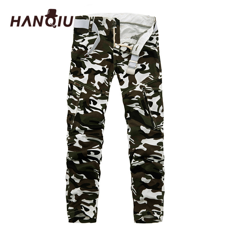 

9 Colors Fashion Camouflage Cargo Pants Men Pencil Trousers Comfortanble Cotton Loose Men Pants No Belt, 182 gray