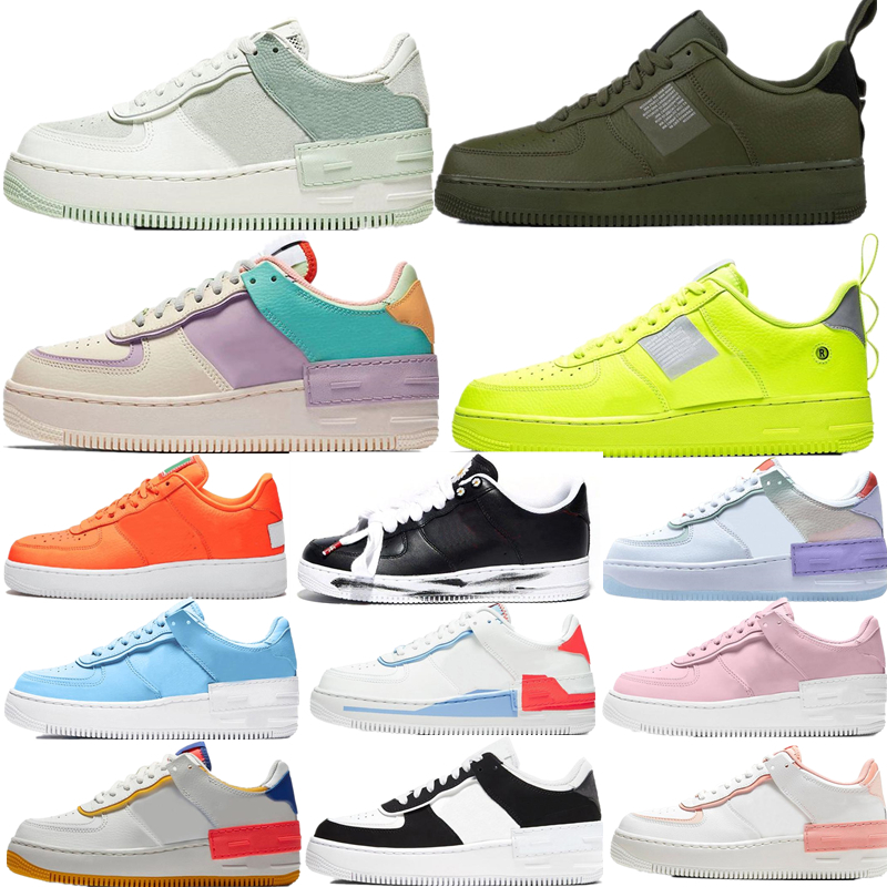 

With box platform shoes shadow triple white black Spruce Aura Tropical Twist high low top skate mens womens trainers casual sports sneakers, No.8