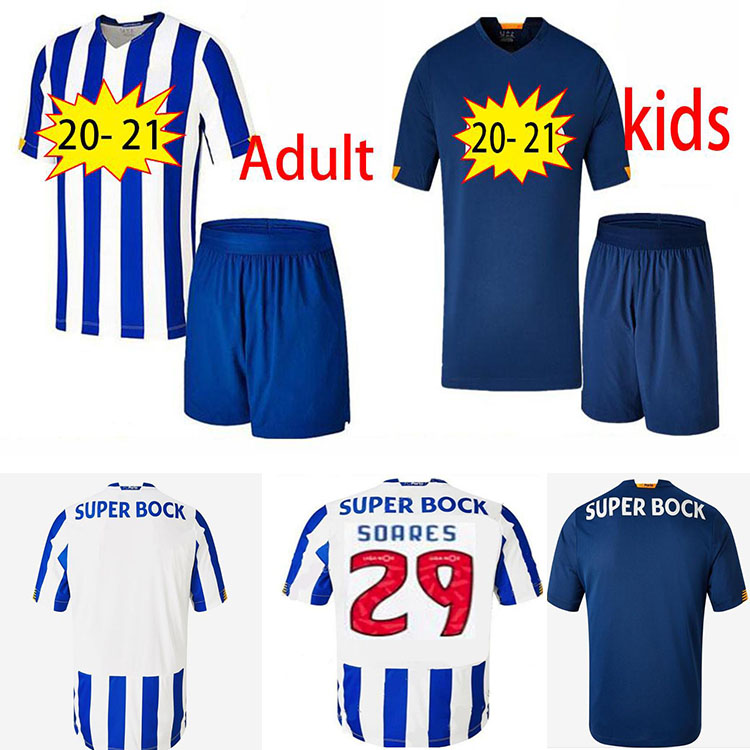 

new20 21 Porto Soccer Jersey Porto MAREGA SOARES ABOUBAKAR benfica Sporting COATES ACUNA F.CERVI Camacho Jersey Adult + children's suit, Green