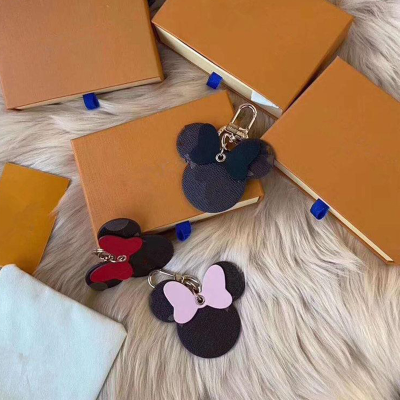 

Designer Chain Pendant Ladies Bag Jewelry Ornaments High-end Key chain Car With Logo 3 Colors without box