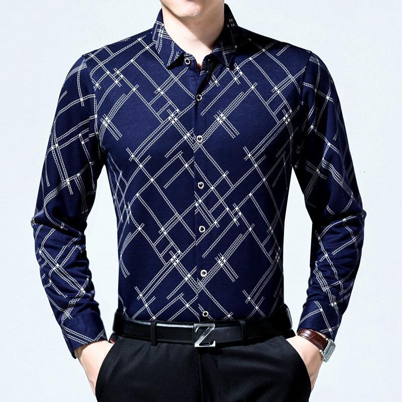 

Good Quality Silky Cotton Striped Men Luxury Dress Down Shirt Mens Casual Slim Fit Shirts Clothing Long Sleeve Camisa Masculina1, Red