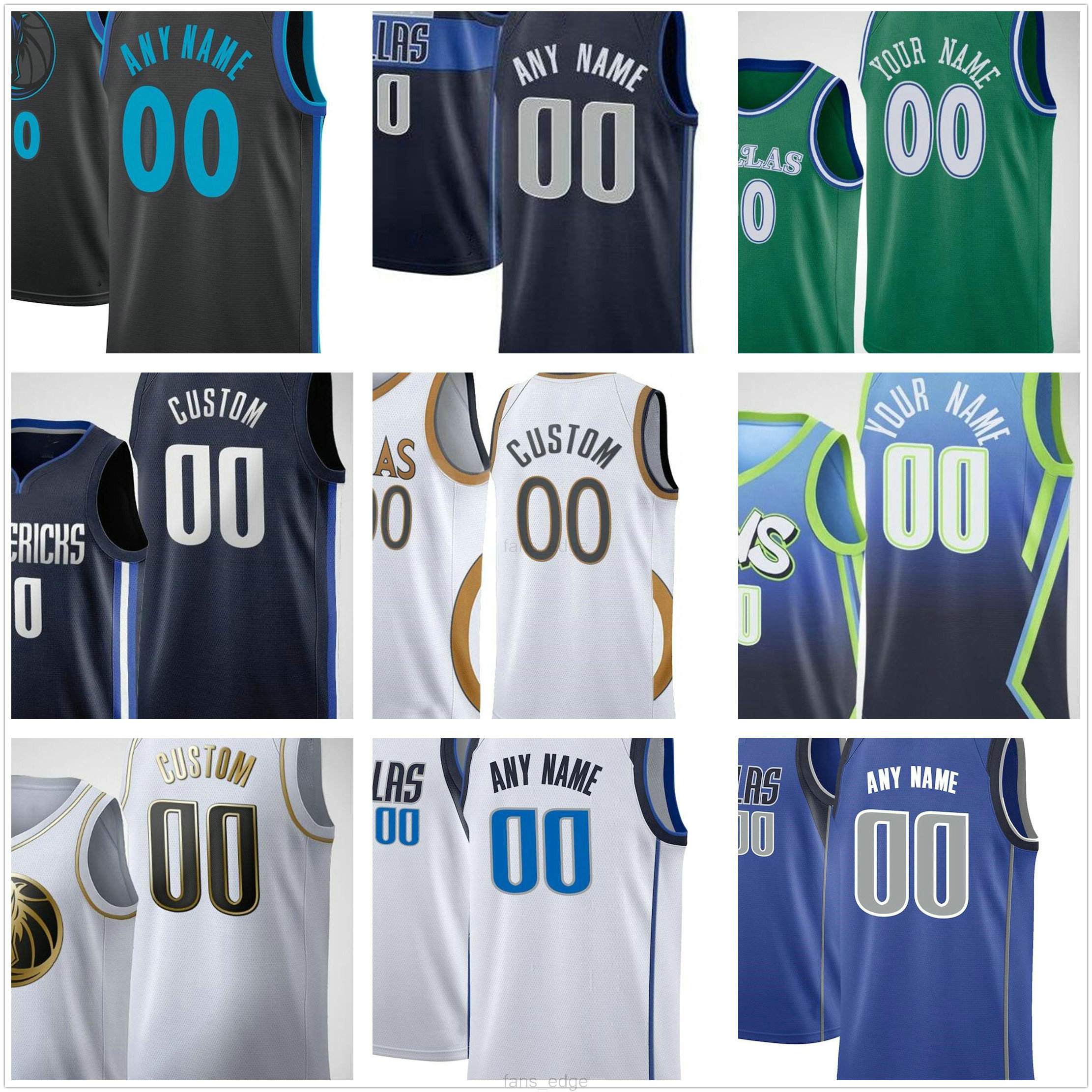

Custom Printed Jason 5 Kidd Steve 13 Nash 4 Finley 5 J.J. Barea 2 Tyler Bey 1 Tyrell Terry 8 Josh Green Men Woman Kids Basketball Jerseys, Black;red