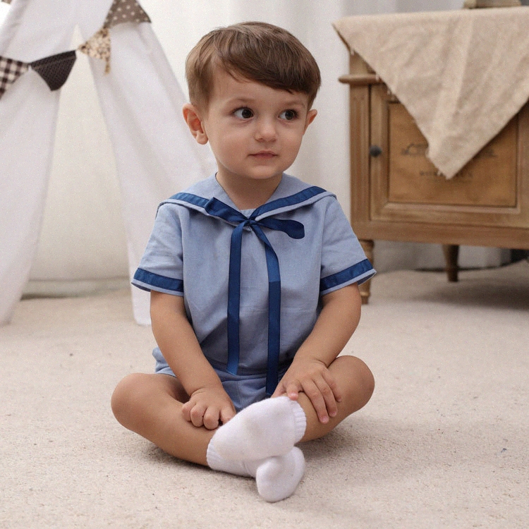 Bebe Vetements Accessoires Bebe Garcons Espagnol Style Romani Bleu Marine Blanc Court Set Bebe Garcon Tenue Baby Costume Bebe Vetements Bebe Vetements Accessoires Bebe Garcons Espagnol Style Romani Bleu Marine Blanc Court Set Bebe Garcon Tenue Baby Costume Bebe Vetements