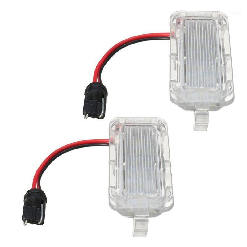 

led rear license plate light For Ford Fiesta JA8 for Focus DYB S-max LED number plate lamp Car styling1