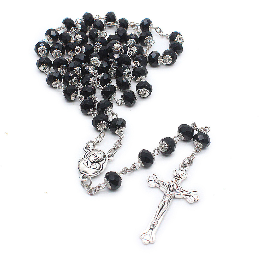 

Collana Di Perline Preghiera Rosario Regalo Cristiano