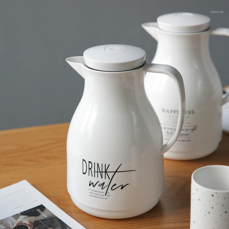 

Vacuum Insulated Water Pot Large Capacity 1000ML Coffee Thermal Flask Hot Hot Cold Insulating Water Pot Bottle DA60BWH1