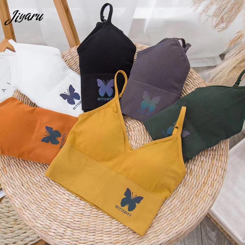 

2020 Women Push Up Bra Tube Top Seamless Bralette with Chest Pad Sexy Lingerie Summer Tube Top Brassiere Underwear Beauty Back, Grey