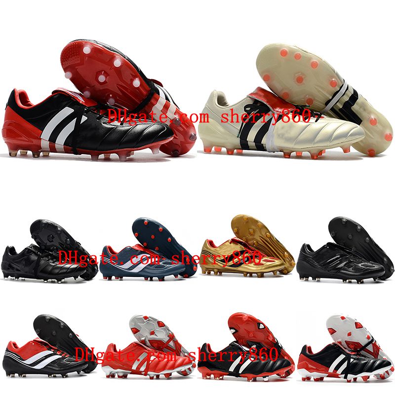 

2021 mens soccer shoes cleats Predator Mania Champagne Precision FG football boots outdoor Tacos de futbol arrival, As picture 5