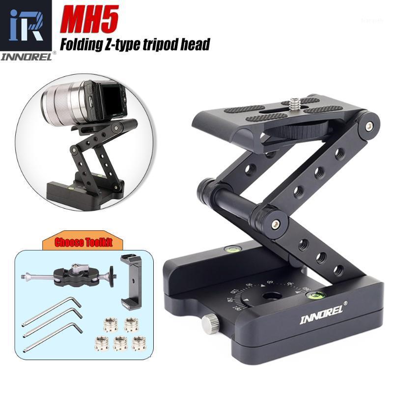 

INNOREL MH5 foldable tripod head Z-shaped quick release plate can be rotated Vertical tilt Photographing Suitable for camera1