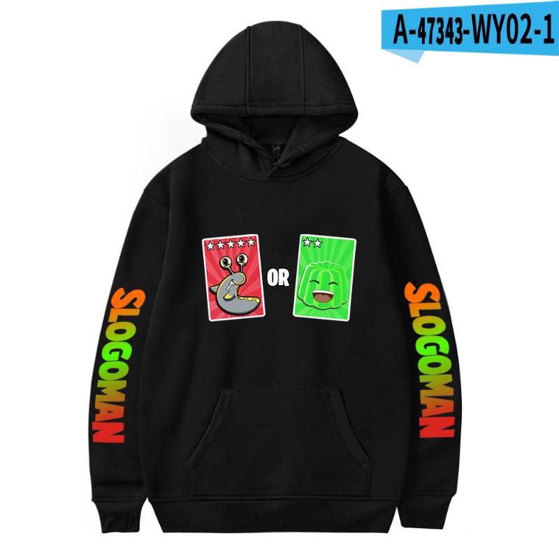 

Men's Hoodies & Sweatshirts Creative SlogoMan Boyd/girls Long Sleeve Hoodie Fashion Adult/child Sweatshirt Pullovers Tops, Black