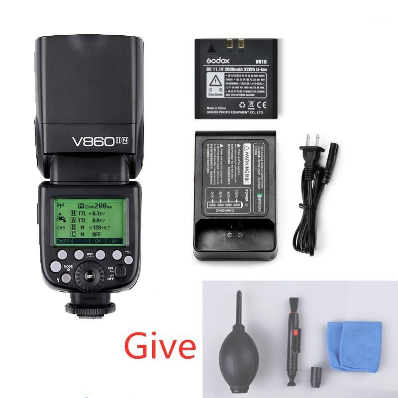 

Godox V860II-S V860II-C 860II-N V860II-F V860II-O GN60L HSS Li-ion Battery Speedlite Flash for Fuji1