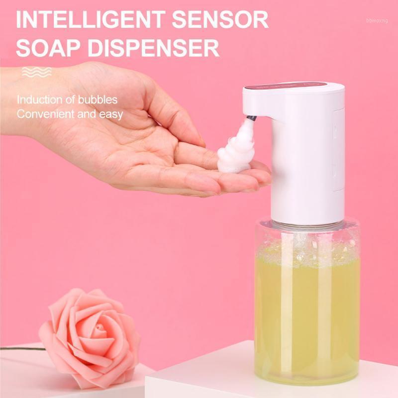 

150ml/350ml Automatic Foam Soap Dispenser Touchless Wall-mounted Liquid Hand Washing Smart Device Home Bathroom Accessories1