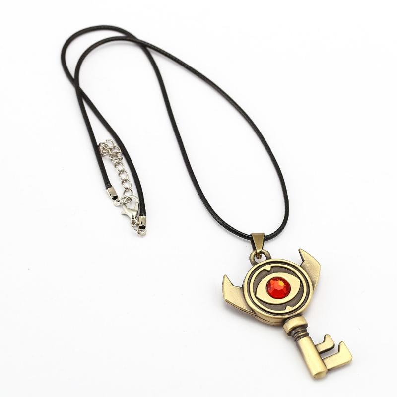 

The Legend of Zelda Necklace 3 style Evil eye Key Pendant friendship Gift Game Jewelry Accessories YS12052