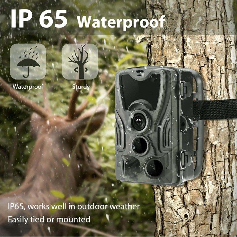 

HC801A Hunting Trail Camera With Night Vision Motion Activated Outdoor Trail Camera Trigger Scouting Waterproof, Hc801g eu version