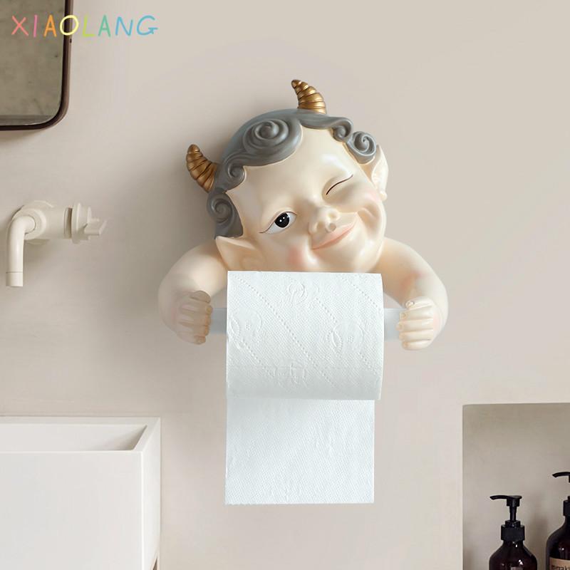 

Fairy tale doll paper towel holder roll holder toilet wall-mounted decorative tissue box wall-mounted toilet paper