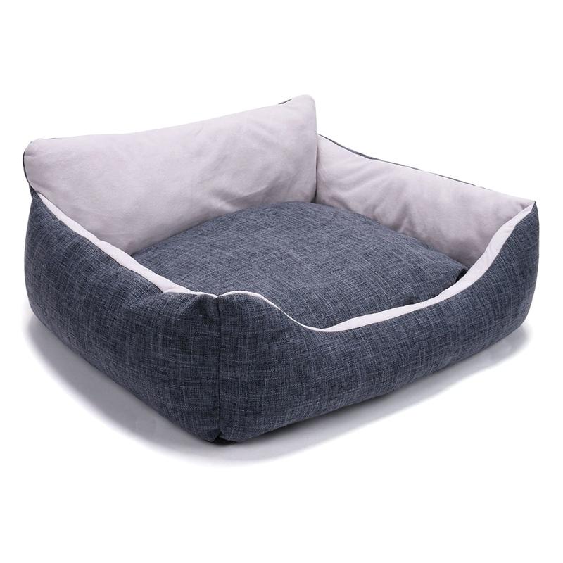 

Super Soft Pet Sofa Bed House Warm Kennel Cushion Improved Sleep for Small Medium Dogs Cats