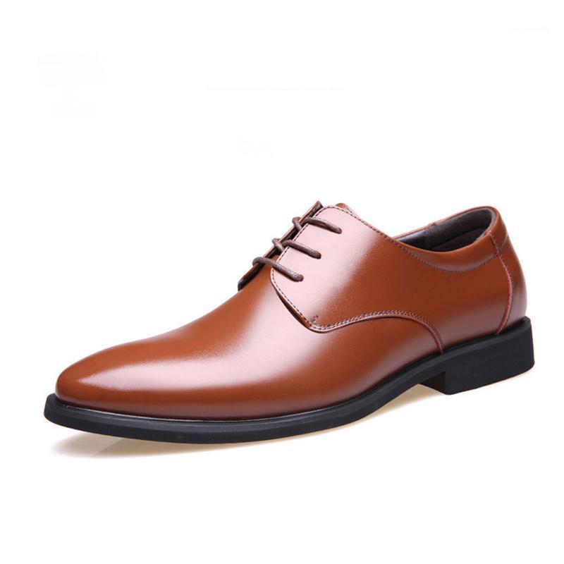 

Patent Leather Men Dress Shoes 2020 New Brand Men's Business Shoes Italian Style Fashion Men Wedding Male Footwear 38-441, Zs