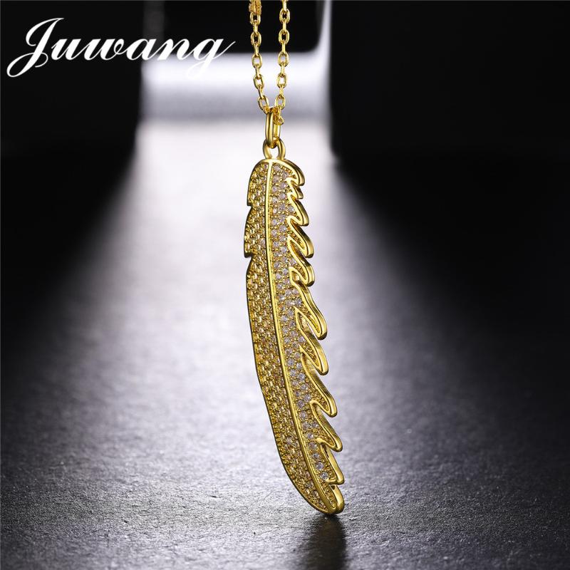 

JUWANG New Punk Fashion Minimalist Leaves Pendant Clavicle Necklaces For Women Jewelry Gift Tassel Summer Beach Chain Collier