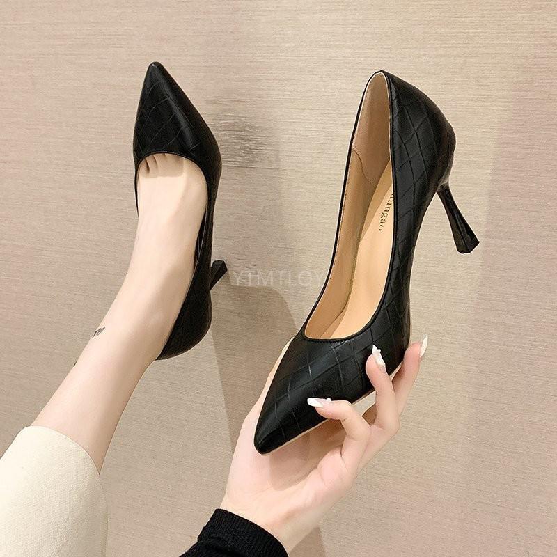 

2021 Women Party Pumps Sexy High Heels Wedding Shoes Ladies Pointed Toe Slip-On Zapatos De Mujer Plataforma, Beige