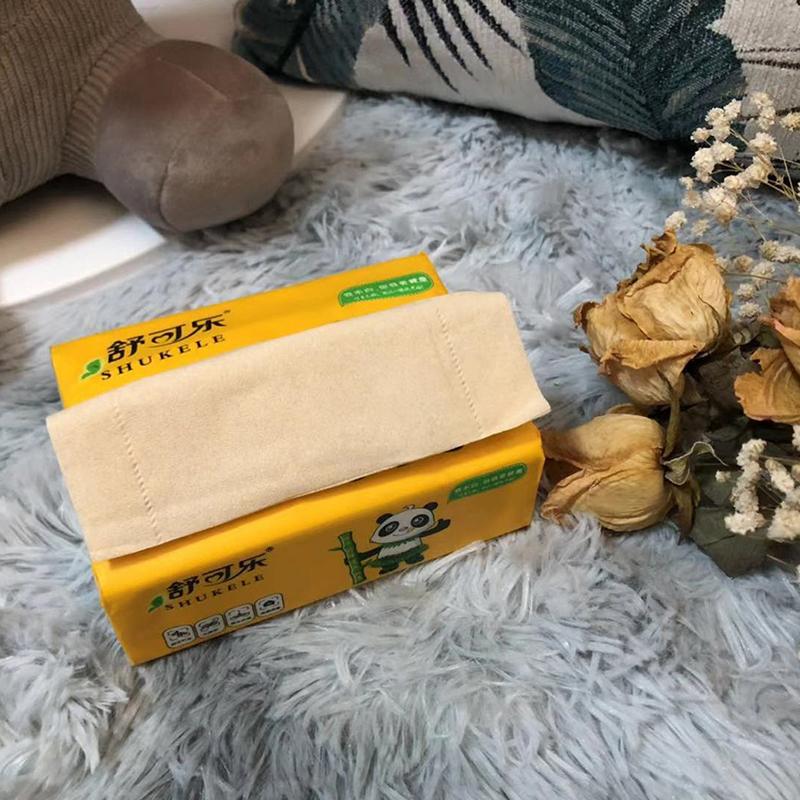 

Practical New (1 Pack=60 Pieces) Nature Bamboo Soft Paper Napkin For Table Dinner Paper Tissues New