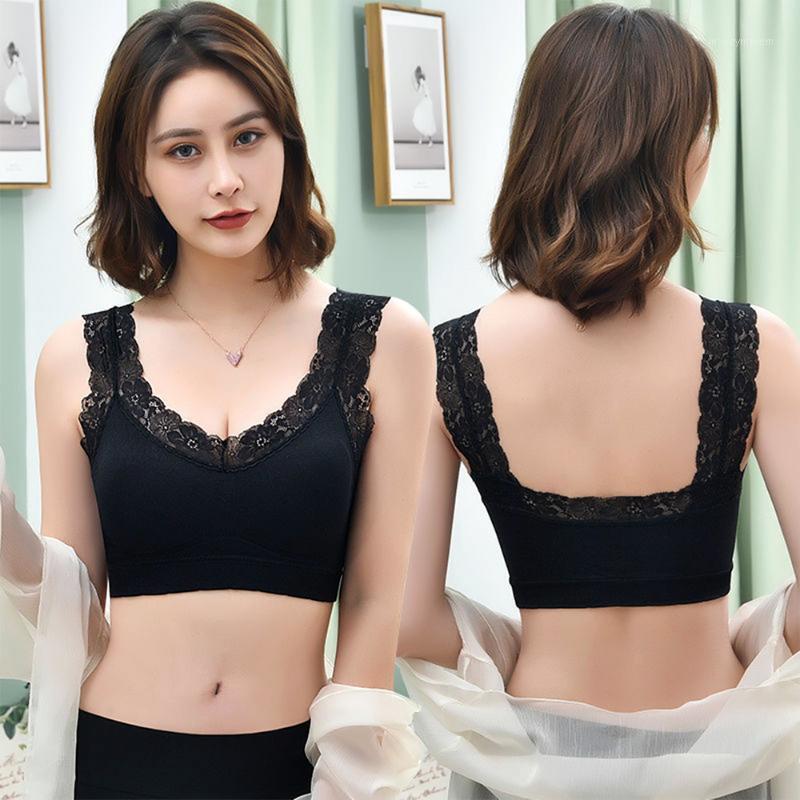 

Tude Top Sexy Women Brassiere Bra Female Tank Base Lingerie Bralette Backless Seamless Underwear Beautiful U-Back1, Beige
