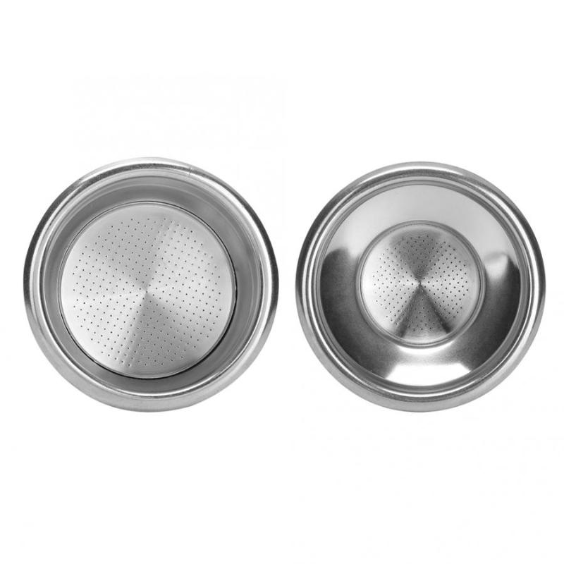 

58mm Double Layers Single/Double Doses Filter Basket Semi-Automatic Coffee Machine Bottomless Handle Filter
