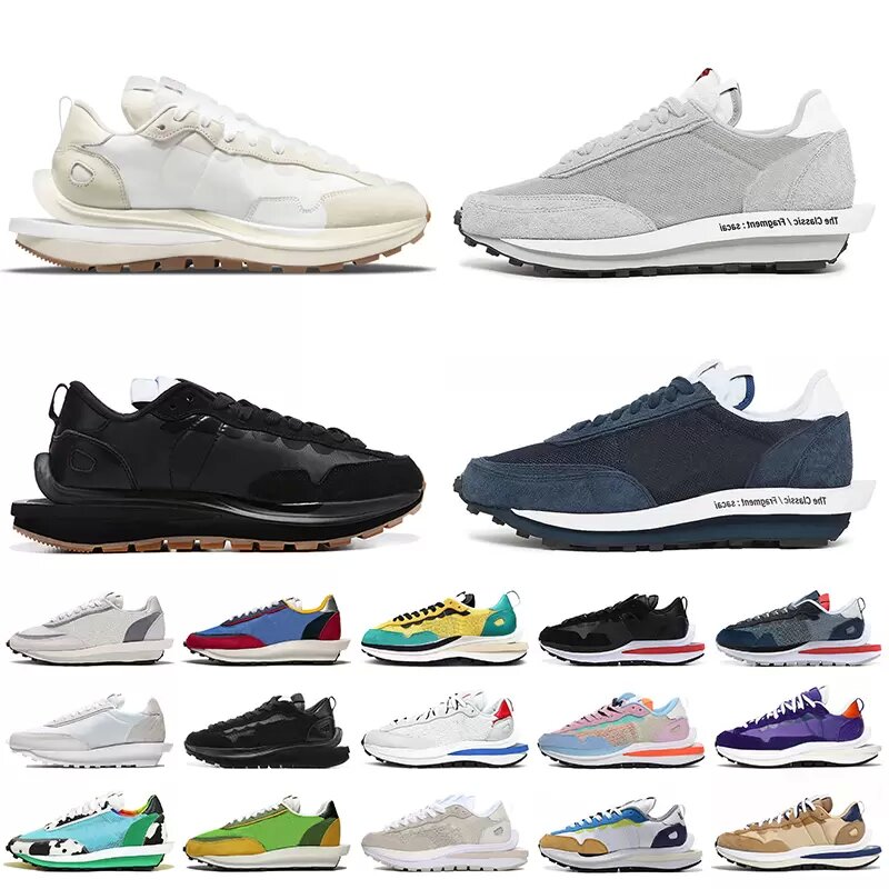

Sacai Running Shoes Bright Citron Black Nylon Blue Multi Grey Green Gusto Men Women Outdoor Sports Trainers 36-45 Without Half, 20