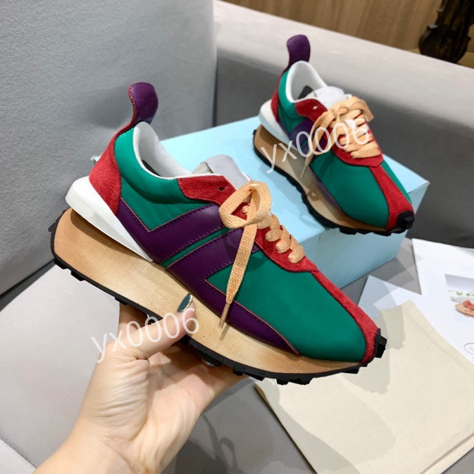 

2022 High quality luxury designer women men shoes High-end casual Counter leisure sports shoe high mercerized ox velvet original ly211127, Choose the color