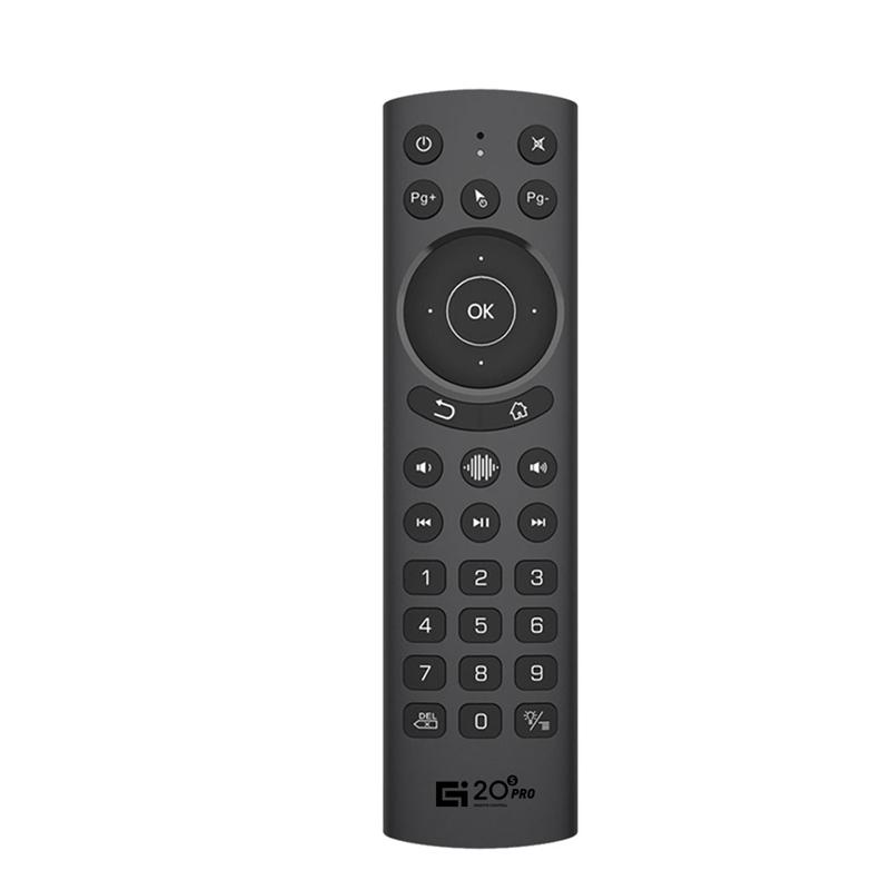 

G20S Pro Backlit Wireless Air Mouse IR Learning 2.4G Gyroscope Smart Voice Remote Control, Suitable for TOX1 Android TV