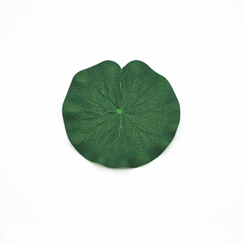 

10pcs Water Tank Fake Leaves Aquarium Decor Floating Pool Home Artificial Plants Foliage Large Wedding Party Supplies Pond1, As pic