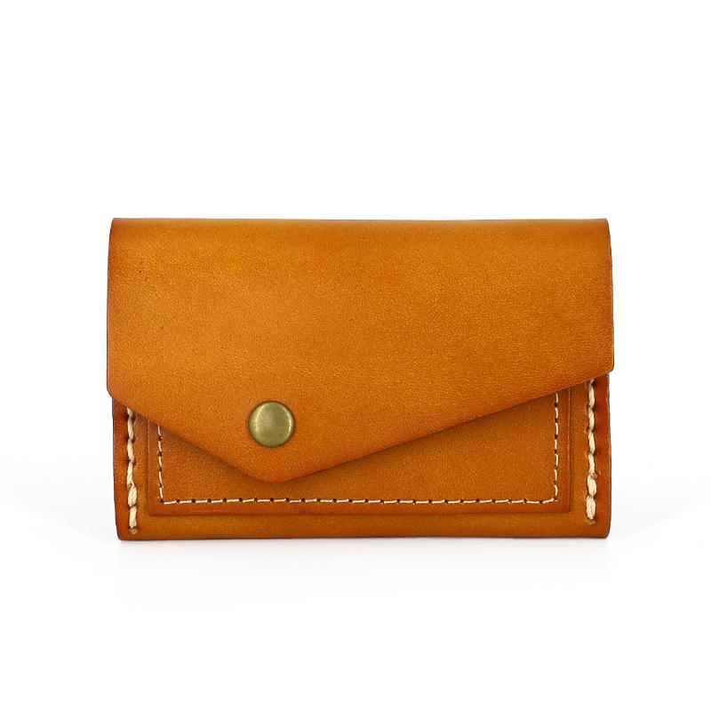 

HBP Leisure women wallet leather purse for men card holders free C6174, Orange