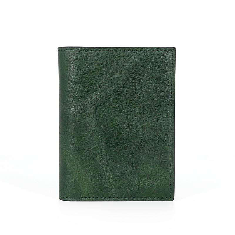 

hbp fashion genuine leather men wallet leisure women wallet leather purse for men card holders wallet free c61, Green
