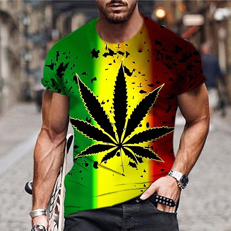 T-shirt Unisexe Homme Imprimer Imprimer Graphic Impressions Laissant Cou Dew Col Vacances quotidiennes Imprimé à manches courtes Tops Casual Desi