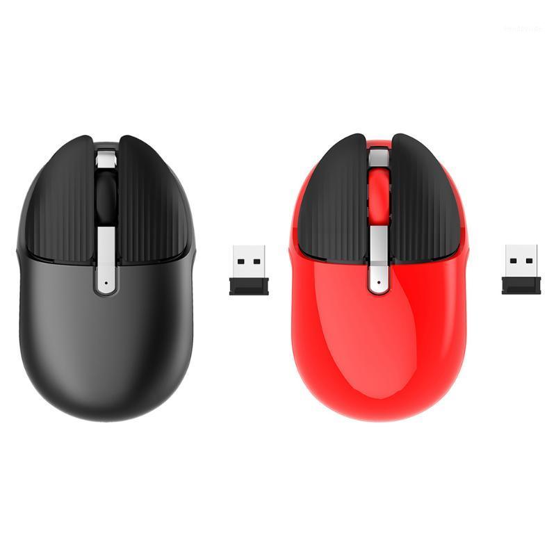 

VODOOL M106 Portable 2.4GHz Wireless Mouse Rechargeable Mute 1600DPI Adjustable Optical Mice for Laptop PC Office1