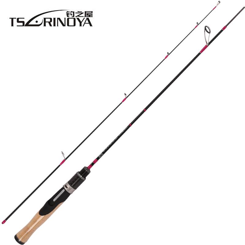 

TSURINOYA Fishing Rod Spinning Casting Carbon Fiber 2 Section 1.19m 1.57m 1.6m Ultralight Fishing Lure Rod Stream Vara De Pesca