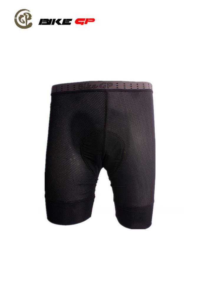 

Bike GP Gps02 Motorcycle Bicycle Sports Underwear Cycling Pants Heat Dissipation Sweat Absorbing Ultra-stretch Shorts, Black and white with pattern