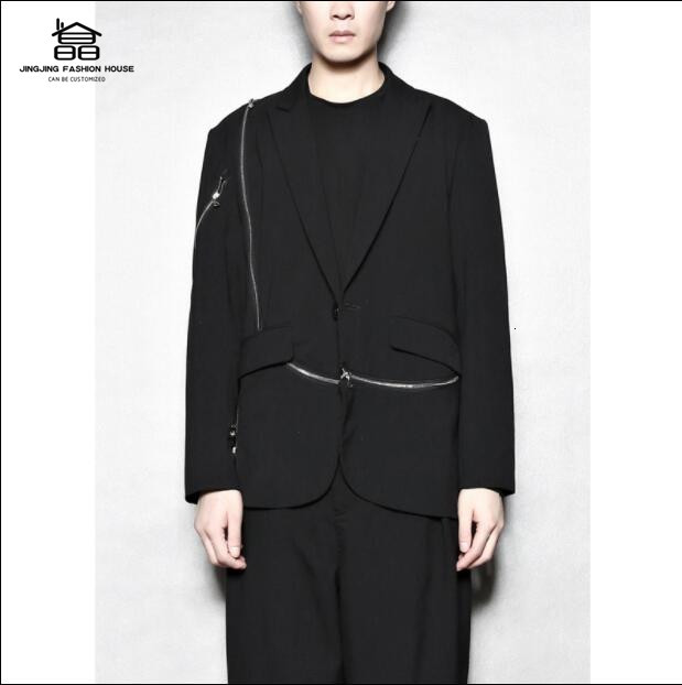 

2021 New S-7xl!! Original Male Designer Wear Three-dimensional Handicraft Tailor Shop Blazer Fashion U9OC, Black