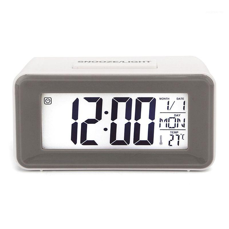 

Digital LED Alarm Clocks Student Clocks With Week Snooze Watch Electronic Table Calendar LCD Desk Timer 72XF1