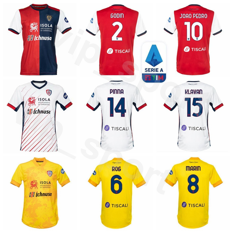 

20 21 Cagliari Calcio SIMEONE Soccer Jersey JOAO PEDRO GODIN PELLEGRINI NANDEZ ROG CEPPITELLI KLAVAN PAVOLETTI PINNA Football Shirt Kits, Black;yellow