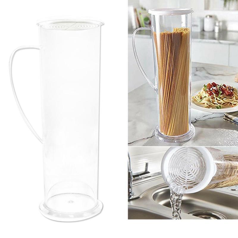 

Pasta Express Cooks Spaghetti Maker Pasta Cook Tube Container Fast Easy Cook1